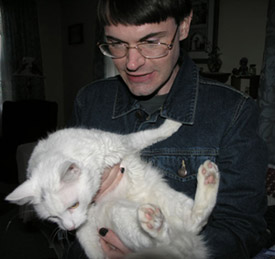 Another classic shot of Mike and Mister White, which previously appeared on My Space.