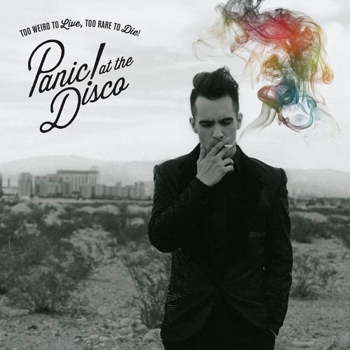 Panic! At The Disco Too Weird To Live Too Rare To Die album cover art artwork