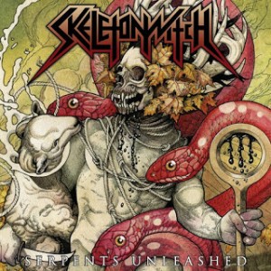 Serpents Unleashed album cover art Skeletonwitch