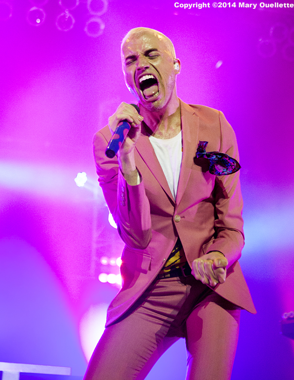 Neon Trees perform on July 8 at the House of Blues in Boston, MA